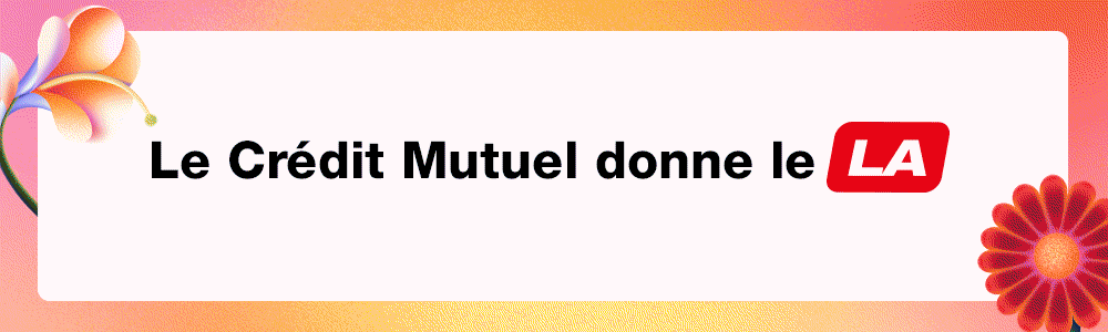 Publicité pour le Crédit Mutuel